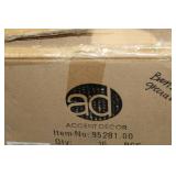 Lot of (2) Accent Décor Grecian Vases Bronze 5"Hx6"D (in box)