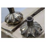 Lot of (2) Accent Décor Grecian Vases Bronze 5"Hx6"D (in box)