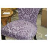 Dining Chair Purple 22"Wx20"Dx37"H