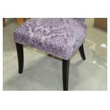 Dining Chair Purple 22"Wx20"Dx37"H