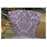 Dining Chair Purple 22"Wx20"Dx37"H