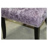 Dining Chair Purple 22"Wx20"Dx37"H