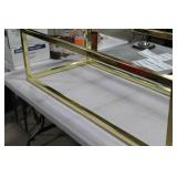 Metal Coffee Table Frame Gold 48"Lx22"Wx14-1/4"H