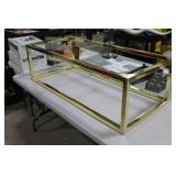 Metal Coffee Table Frame Gold 48"Lx22"Wx14-1/4"H
