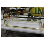 Metal Coffee Table Frame Gold 48"Lx22"Wx14-1/4"H