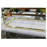 Metal Coffee Table Frame Gold 48"Lx22"Wx14-1/4"H