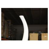 Tusk Vase White 51"Hx7"D
