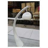 Tusk Vase White 39"H