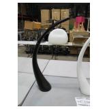 Tusk Vase Black 39"H