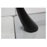 Tusk Vase Black 39"H