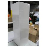 Accent Décor Pedestal White 13-1/2"Lx13-1/2"Wx47"H (in box)