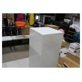 Accent Décor Pedestal White 13-1/2"Lx13-1/2"Wx47"H (in box)