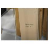 Lot of (2) Accent Décor Glass Vases Clear 21-1/2"Hx5"D (in box)