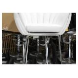 Metal Bar Chair White 23"Wx21"Dx35"H