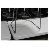 Metal Bar Chair White 23"Wx21"Dx35"H
