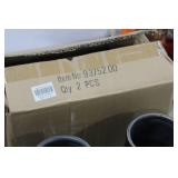 Lot of (2) Accent Décor Vases Green/Blue 9"Hx5-1/2"D (in box)