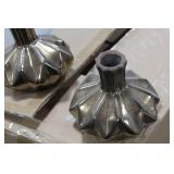 Lot of (2) Accent Décor Grecian Vases Bronze 5"Hx6"D (in box)