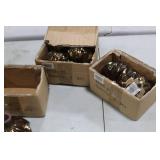 Lot of (6) Accent Décor Vases Bronze 4"Hx4"D (in 3 boxes)