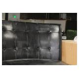 Baguette Chair Black 48"Wx20"Dx40"H