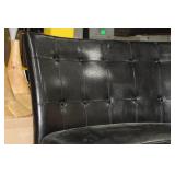 Baguette Chair Black 48"Wx20"Dx40"H