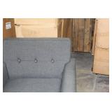 Baxton Studio Living Room Arm Chair Grey 36"Wx33"Dx33"H (in box)
