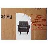 Baxton Studio Living Room Arm Chair Grey 36"Wx33"Dx33"H (in box)