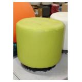 Ottoman Green 17"Hx18"D