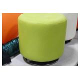 Ottoman Green 17"Hx18"D