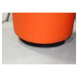 Ottoman Orange 17"Hx18"D