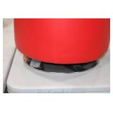 Ottoman Red 17"Hx18"D