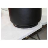 Ottoman Black 17"Hx18"D