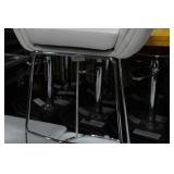 Metal Bar Chair White 23"Wx21"Dx35"H