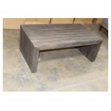 Distressed Wood Coffee Table 41-1/2"Lx24"Wx16"H