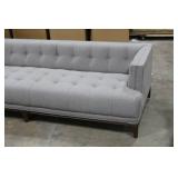 Living Room Sofa Grey 90"Lx35"Dx25"H