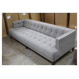 Living Room Sofa Grey 90"Lx35"Dx25"H