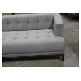 Living Room Sofa Grey 90"Lx35"Dx25"H