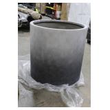 Ombre Concrete Planter Indigo 28"Hx28"D