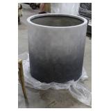 Ombre Concrete Planter Indigo 28"Hx28"D