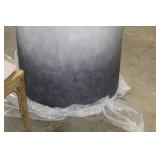 Ombre Concrete Planter Indigo 28"Hx28"D