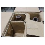 Lot of (4) Accent Décor Vases Bronze 8"Hx6-1/2"D (in box)