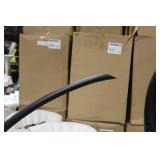 Tusk Vase Black 59"Hx9"D