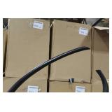 Tusk Vase Black 59"Hx9"D