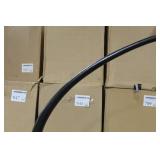 Tusk Vase Black 59"Hx9"D