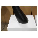 Tusk Vase Black 59"Hx9"D