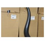 Tusk Vase Black 51"Hx7"D