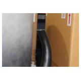 Tusk Vase Black 62"Hx9"D
