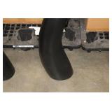 Tusk Vase Black 62"Hx9"D