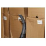 Tusk Vase Black 51"Hx7"D