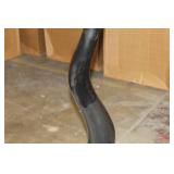 Tusk Vase Black 51"Hx7"D