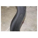 Tusk Vase Black 51"Hx7"D